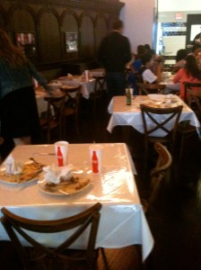 Unbussed Tables 800 Degrees