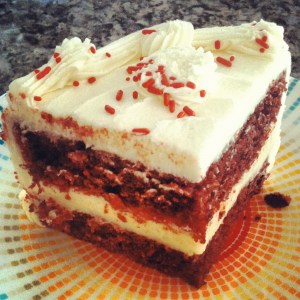 Vegan Red Velvet Cake at Jamaica's Cakes