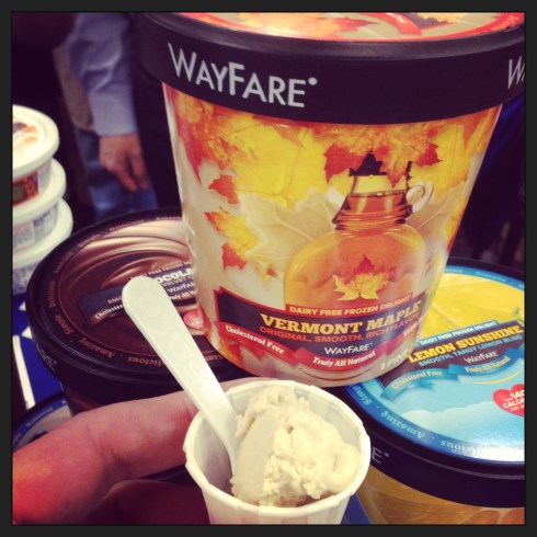 Oh, it's just some delicious oat-based Vermont maple ice cream from Montana.