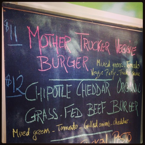 So now it's a "Veggie Burger" with a "Veggie Patty." Yup.